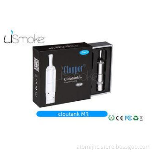Dry herb vaporizer Cloutank M3 Kit with self-cleaning funct
